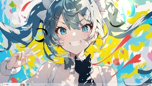 涂鸦风女孩