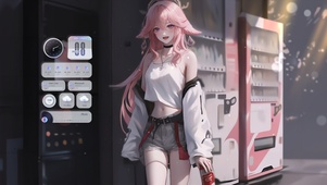 神子时尚少女