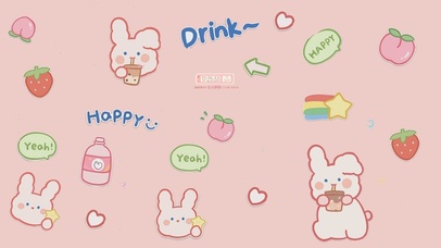 做只开心的小兔子