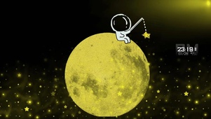 掉星星的宇航员