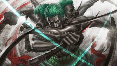 绿发剑客—索大