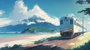 治愈轻轨列车