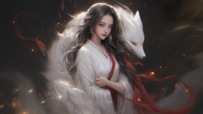 【4K】古风灵狐少女