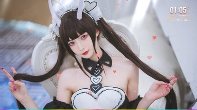 4K双马尾性感女神