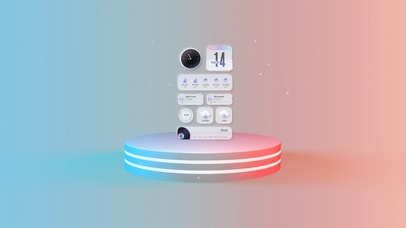 4K 简约立体桌面