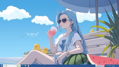 可爱主题 清凉的金克斯