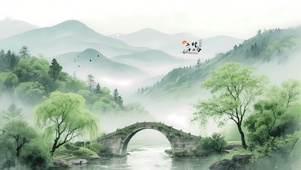  石桥小河