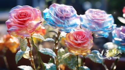 4k水晶玫瑰