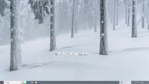 雪林—【主题桌面】