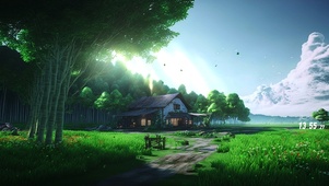 治愈林中小屋