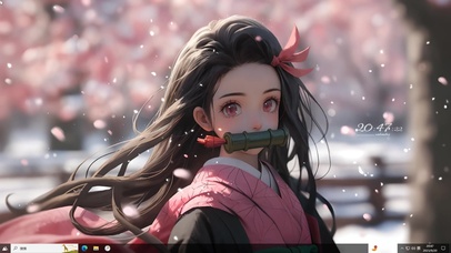 动漫少女祢豆子