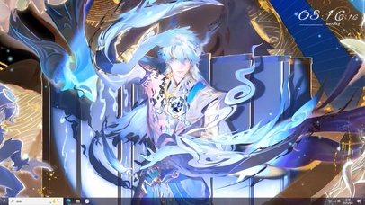 王者荣耀诸葛亮 天机白泽闪卡版