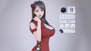 性感旗袍美女