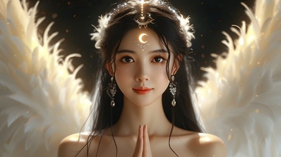 星月神话月神神圣洁美女神女02