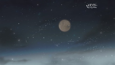 战斗美少女 唯美月景