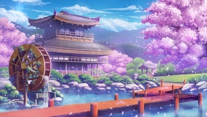 樱花水城