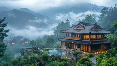 烟雨楼台