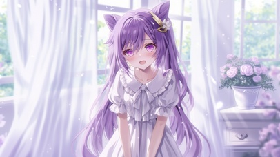 雪墨壁纸丨刻晴丨邻家少女丨