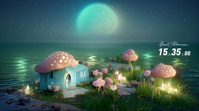 4k唯美海边小屋