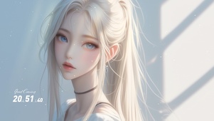 白发萝莉少女