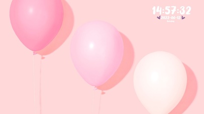 免费高清少女心气球动态壁纸