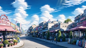 安静的街道