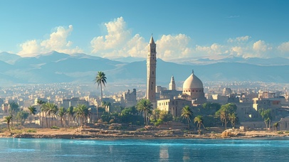 治愈热带城市海岸