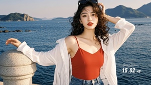 红衣少女
