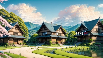 4k唯美小镇别墅