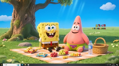 海绵宝宝快乐露营