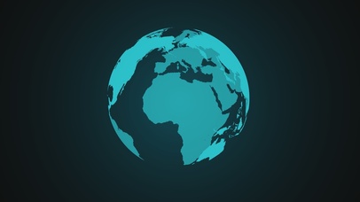 动态地球旋转(无限循环)