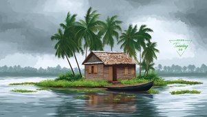 海岛小屋