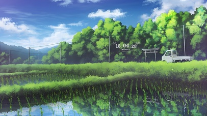 唯美治愈乡村田野