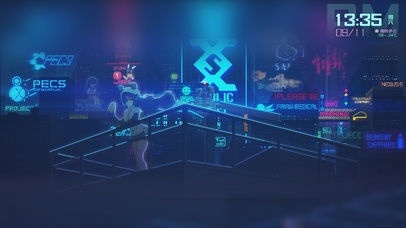 像素风  惆怅的少女