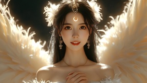 星月神话月神神圣洁美女神女04