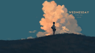 4K 遇云（带真实时间）