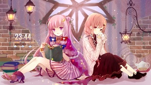 唯美双子美少女