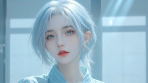 蓝色女孩