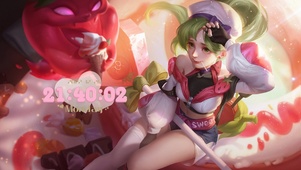 可爱甜美美少女