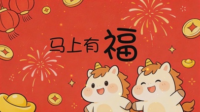 马上有福动态桌面