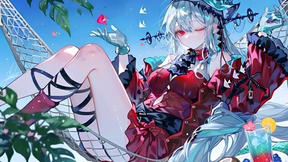 浊心斯卡蒂-吊床少女