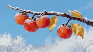 柿柿如意清新护眼桌面