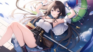悠闲美少女
