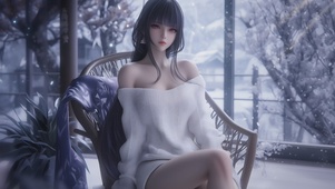 毛衣女孩