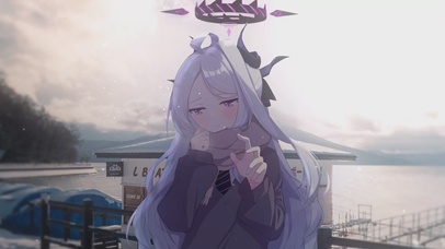 【蔚蓝档案空崎日奈】清晨的雪