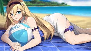 海边泳装美女