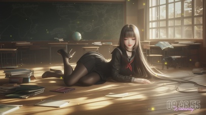 她的美是藏在书卷里的墨香