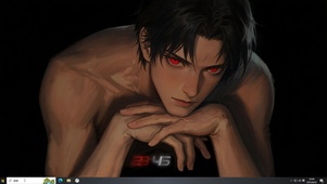 红瞳男神