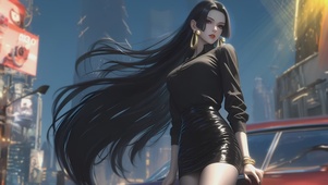 海贼王汉库克长腿女神性感美女