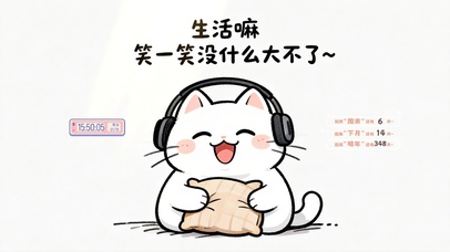 笑一笑，没什么大不了